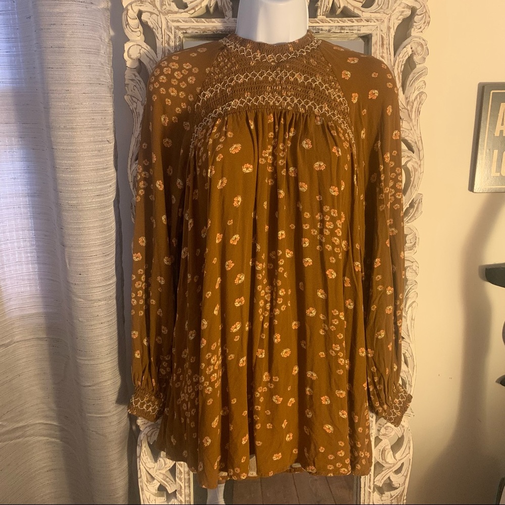 Free people mock neck dress/ tunic